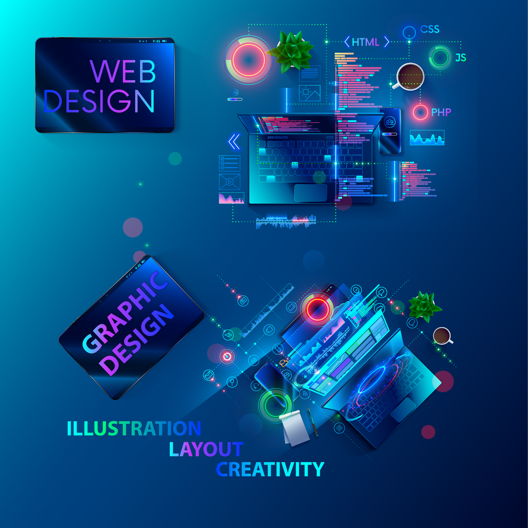 WEB DESIGN & GRAPHIC DESIGN